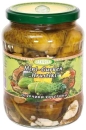 Eingelegte Mini-Gurken "Hrustiki"